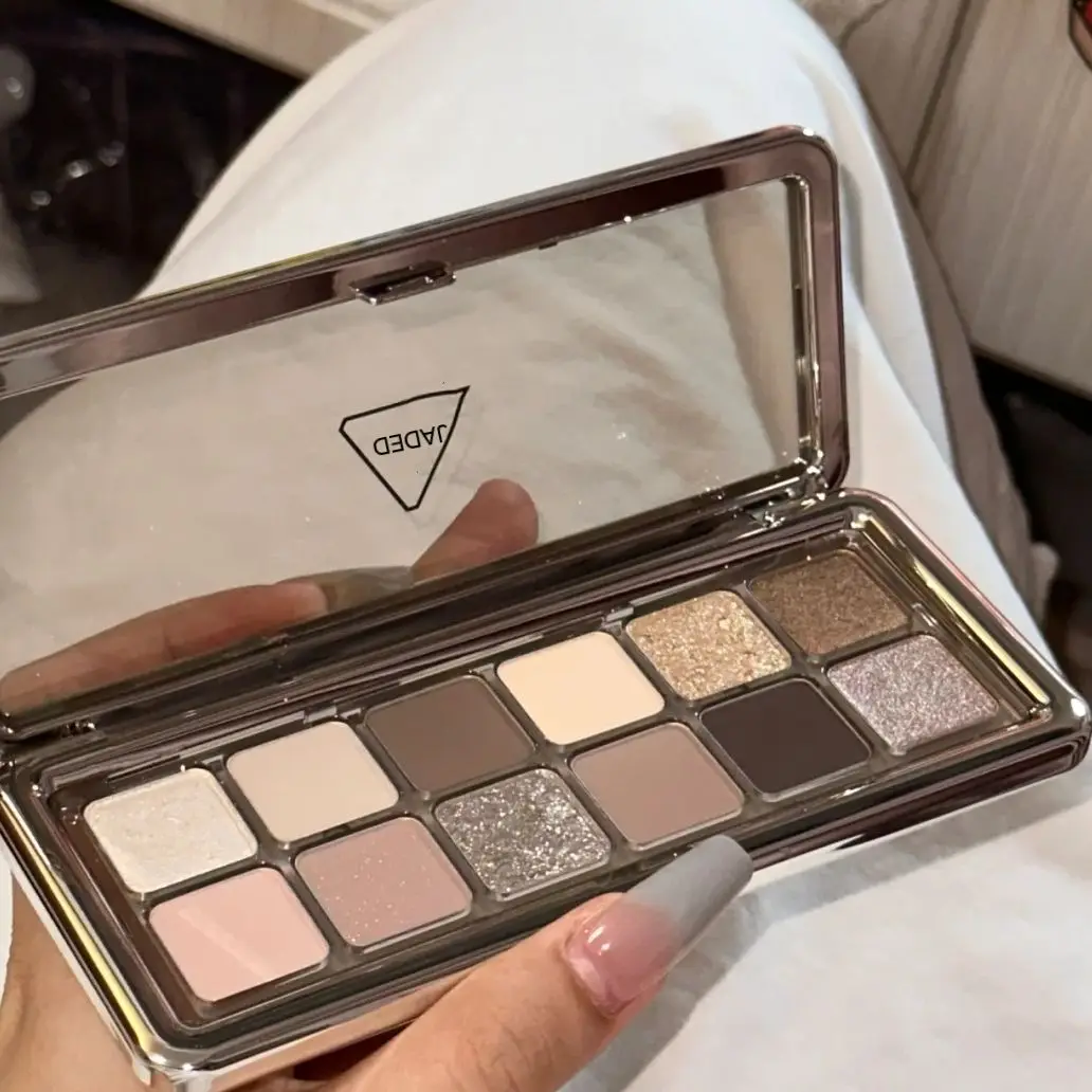 Beauty Huda Makeup - แผ่นอายแชโดว์ 12 สี Matte Pearl อายแชโดว์สาวเริ่มต้นแต่งหน้าอายแชโดว์ถาดเครื่องสําอางค์แต่งหน้าชุด