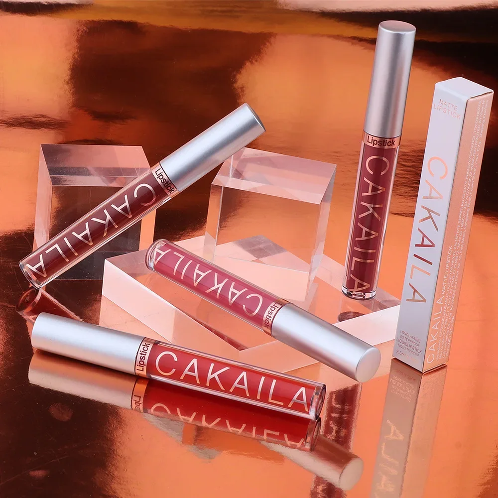 Beauty Huda Makeup - แต่งหน้าผู้หญิงความงามสีแดง Nonstick Cup Waterproof Lip Gloss