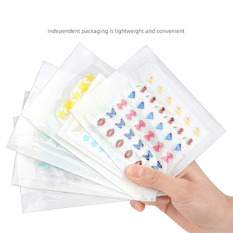 แผ่นแปะสิวการ์ตูนสีสันสดใส บำร - Beauty Of Makeup บทวิจารณ์และราคา