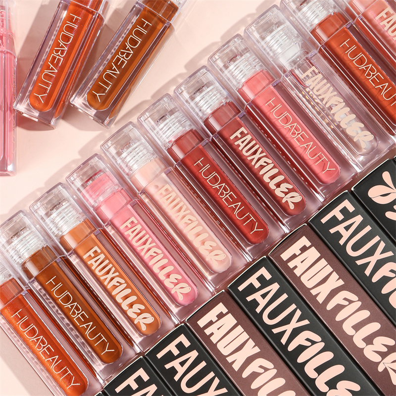 แบรนด์บิวตี้ ลิปกลอสเนื้อฟิลเล - Beauty Huda Makeup บทวิจารณ์และราคา