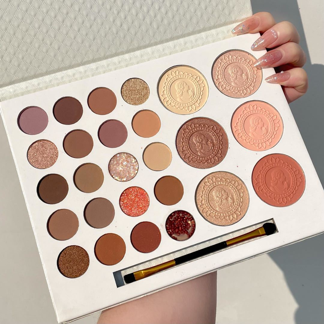 อายแชโดว์พาเลท 26 สี Matte Hig - Beauty Huda Makeup บทวิจารณ์และราคา