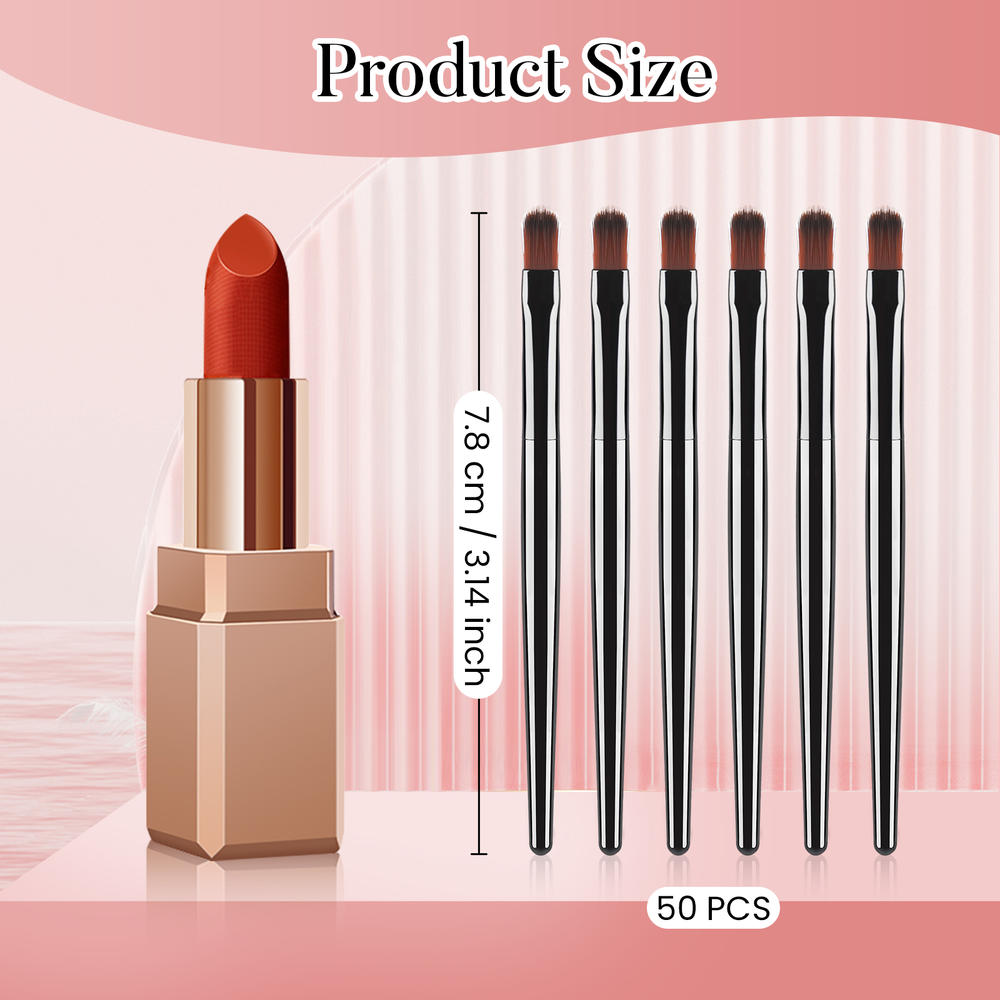 50/100 ชิ้นชุดแปรงทาปากแบบใช้แ - Beauty Of Makeup บทวิจารณ์และราคา