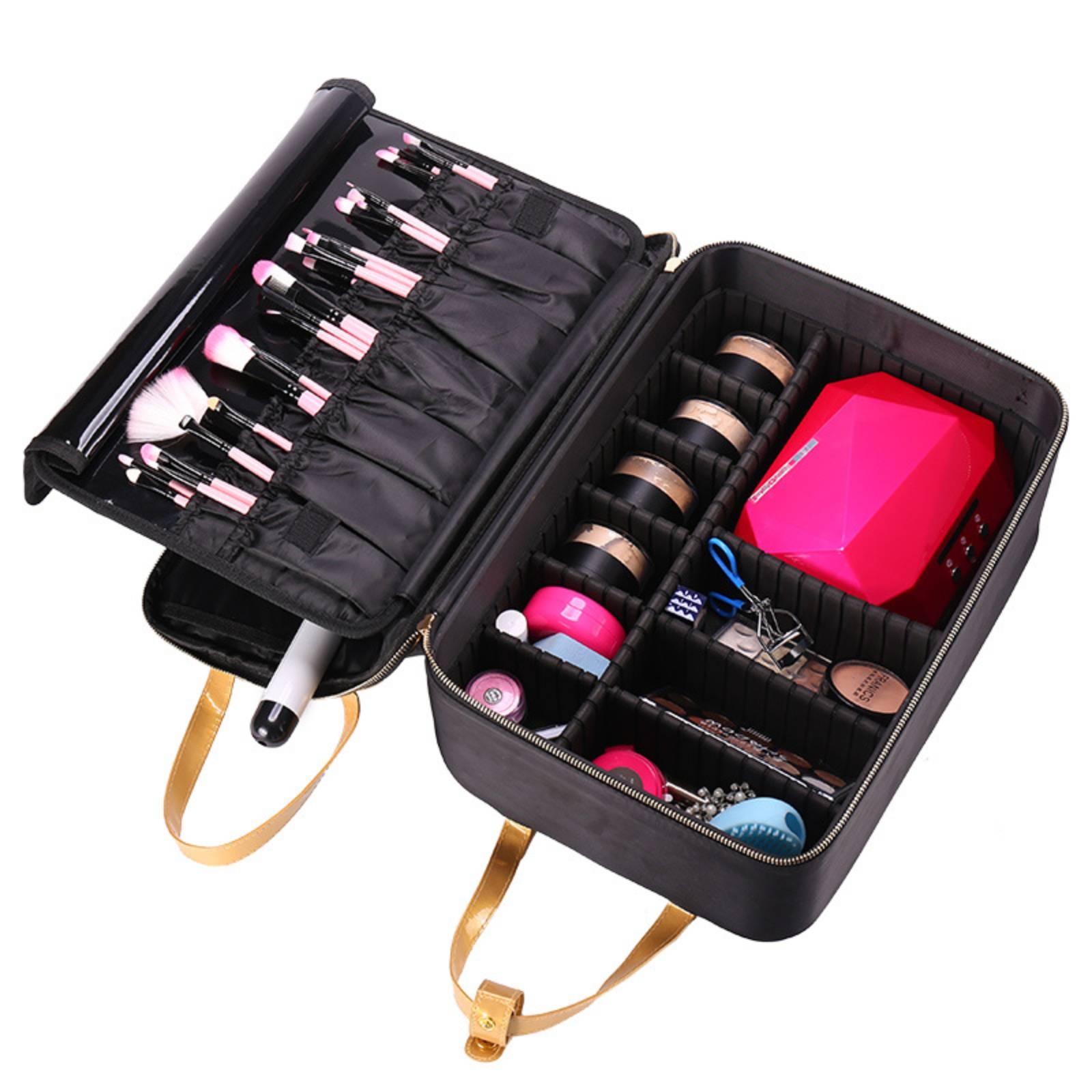 กระเป๋าเครื่องสำอางมืออาชีพพร้ - Beauty Of Makeup บทวิจารณ์และราคา
