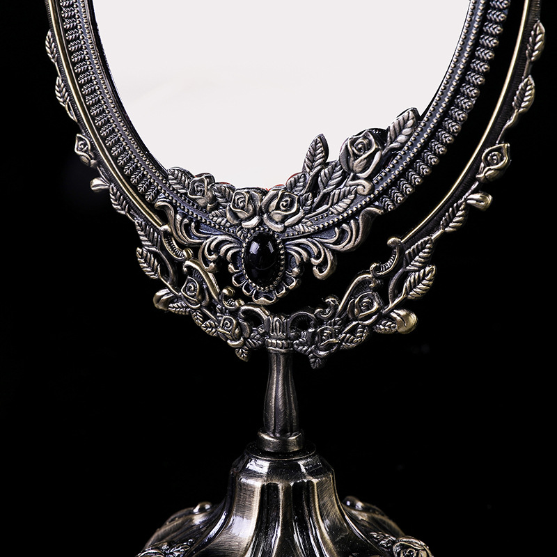 Vintage โลหะคู่แต่งหน้ากระจก H - Beauty Makeup Hd บทวิจารณ์และราคา