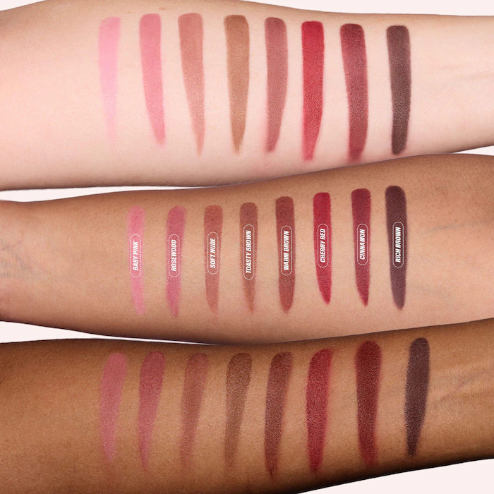 ดินสอเขียนขอบปากเนื้อแมทกันน้ำ - Beauty Huda Makeup บทวิจารณ์และราคา